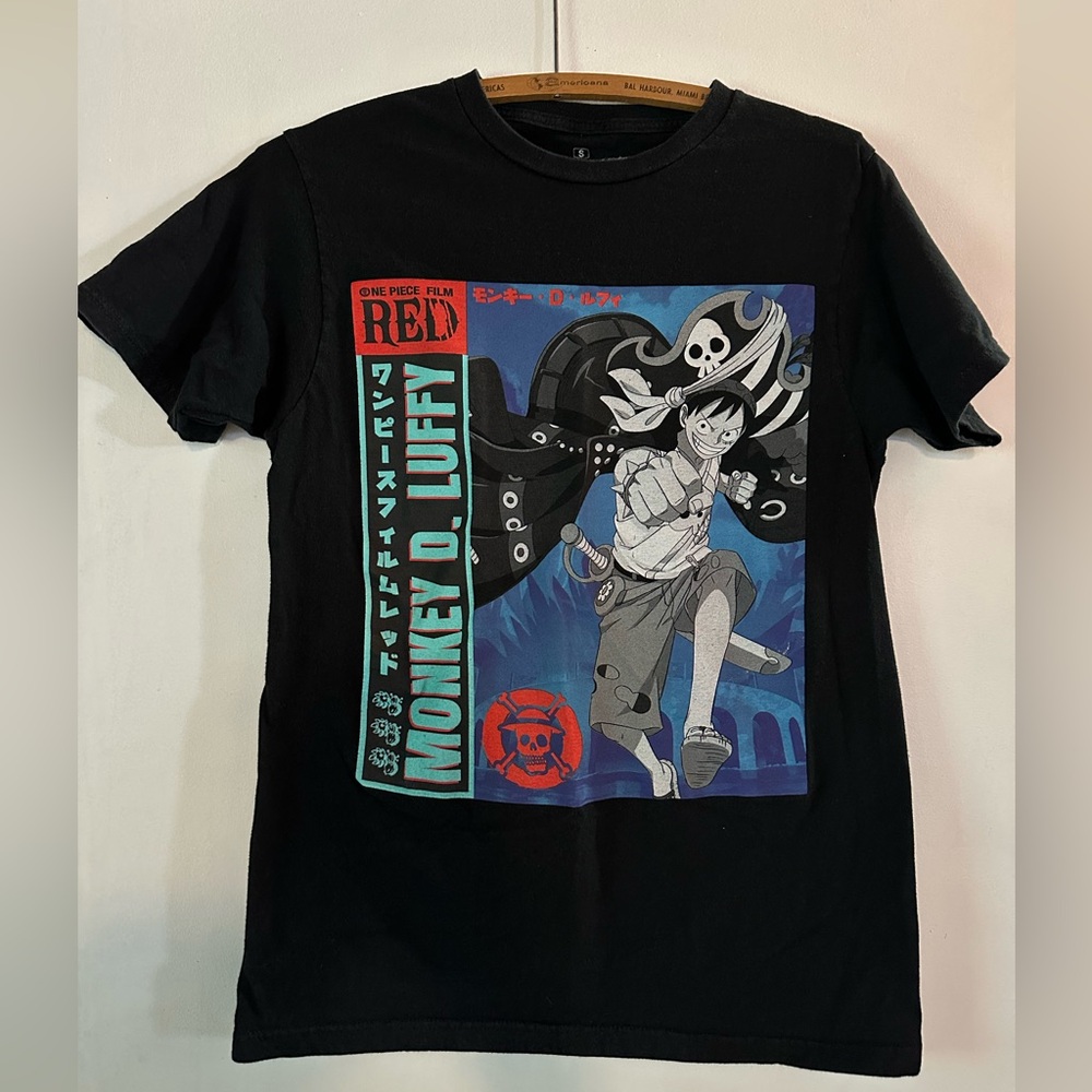 2022 One Piece Film Red Monkey D. Luffy T Shirt